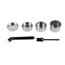 51mm Filter Basket 1/2/4 Cup for Espresso Bottomless Portafilter,Compatible with , Coffee Machine