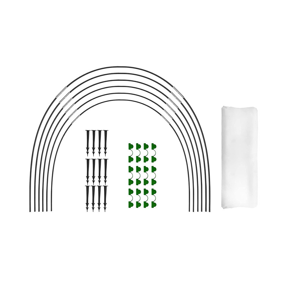 Garden Hoops for Netting, Crop Protection Hoops,Cloches Growing Vegetables,Rust-Free Grow Tunnel-image-OPC-PJSJP59-NEW