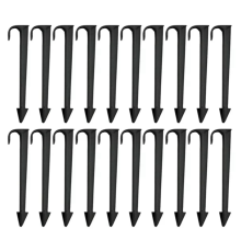 50PCS Ground Rod Fixed Rods, Garden Irrigation Hose Anchors, Pile Pipe Brackets, Brackets for