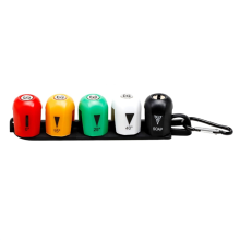 5 Pack Quick Connect Pressure Washer Nozzle Tips with Base-for SPX3000 Series & Universal Washers