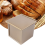 Mini Loaf Pan with Lid, Dough Capacity Non-Stick Rectangle Flat Toast Box for Oven Baking 3