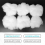 9PCS Clouds Decorations for Ceiling, Cotton Simulation Hanging Cloud Decoration, 3D Artificial Props 7