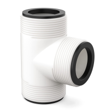 Hose Adapter Replacement for & Pool Split Tee T-Joint Union with 3 L Rings Connector, Connects