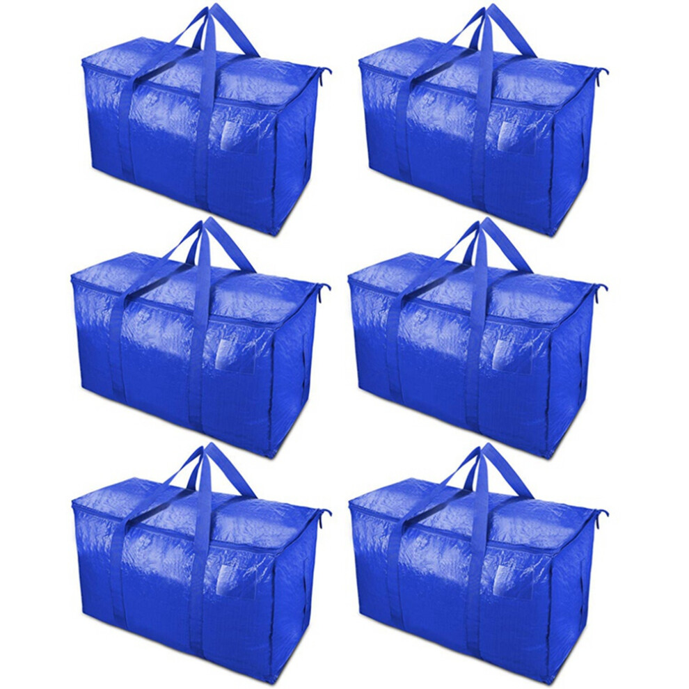 Moving Bags Heavy Duty with Strong Zippers and Handles Supplies, Storage for Packing