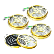 Portable Mosquito Coil Holder-Mosquito & Incense Burner for Outdoor Use,Pool Side,Patio,Deck,Camping,Hiking,Etc,A