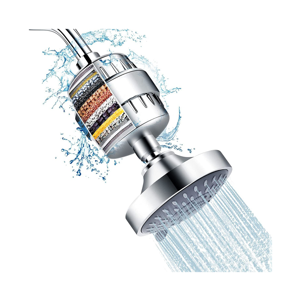Filtered Shower Head, High Pressure 5 Modes Head with Filters, 16 Stage Filter for Hard Water-image-OPC-PJSJTHT-NEW
