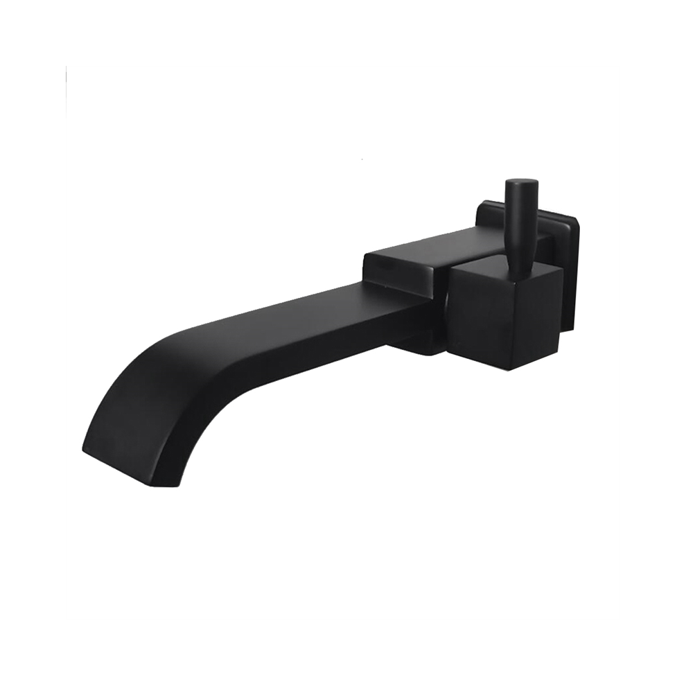 Wall Mounted Basin Tap,Basin Bathtub Waterfall Spout Sink Faucet Mop Pool Tap 4854076864037