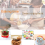 9Pcs Cake ,Cake Smoother, Adjustable DIY Baking Decorating Tools for Applying Icing to Cakes Cream,White 9
