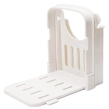 Bread Slicer, Foldable Toast Slicer Sandwich Slicing Machine- Quick and Safe Evenly Kitchen