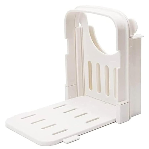 Bread Slicer, Foldable Toast Slicer Sandwich Slicing Machine- Quick and Safe Evenly Kitchen