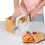 Bread Slicer, Foldable Toast Slicer Sandwich Slicing Machine- Quick and Safe Evenly Kitchen 6