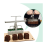 Soil Block Maker Blocking Tool Handheld Blocker with Dibbles Dibbers for Garden Prep Seedling 9