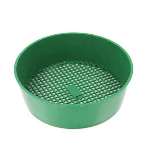 Garden Soil Sieve Handheld Soil Stone Mesh Plastic