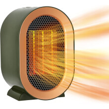 1200W Portable Ceramic Heater, Fast Heating Electric Fan Heater 2 Mode