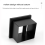 Coffee Grounds Box Desktop Embedded Hollow Bottomless Square Stainless Steel Knocking Bucket 2