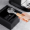 Coffee Grounds Box Desktop Embedded Hollow Bottomless Square Stainless Steel Knocking Bucket 11