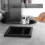 Coffee Grounds Box Desktop Embedded Hollow Bottomless Square Stainless Steel Knocking Bucket 8
