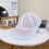 Simple Hat Wash Protector Baseball Cap Cleaner Laundry Bag Washing Machine Mesh New 2Pcs,White 6