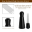 Espresso Distribution Tools,12 Needles 0.4mm Coffee Stirrer Stirring Tamper Distributor Tool with Stand A 4