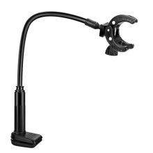 Pet Hair Dryer Clip Holder, 360 Rotatable Grooming Stand Hands Free Aluminum Alloy Rack
