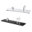 2 Pcs Acrylic Knife Display Stand Fixed Blade Collection Holder for Single Wide 2