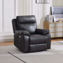 Vinson Electric Recliner Air Leather USB-C Charging Recliner Chair