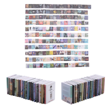 Anti-Anxiety Book Stress Relief Shake Away Your Anxiety Mini Reliever Wooden Library