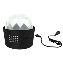 Mini Disco Ball Light, Voice Control Party Lights Stage Lighting Effect DJ Strobe for Parties Birthday Club-B