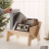 Wooden Tilted Tabletop Bookshelf Kids Bookcase Rustic Desktop Storage Organizer Display 7
