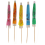 200PCS Cocktail Umbrella Picks Assortments 1