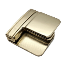 Belt Adjustment Clamp Multifunctional Clip Buckle Pants Waist Shrink Folding Buckle,Gold