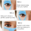 Eyelashes Tools Mascara Shield Applicator ,Eyelash Tool Upper Lower Eye Lash Guard Pink 3