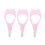 Eyelashes Tools Mascara Shield Applicator ,Eyelash Tool Upper Lower Eye Lash Guard Pink 2