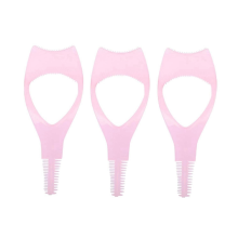 Eyelashes Tools Mascara Shield Applicator ,Eyelash Tool Upper Lower Eye Lash Guard Pink