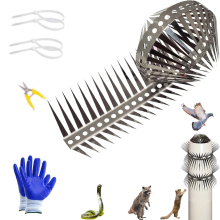 Bird Spikes for Outdoor Pigeons and Other Small Birds, Effectively Avoided Raccoons Squirrels Climbing Fences 40 In