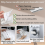 Reusable Mop Pad Refills for Vacmop VM252 VM250 VM200 VM190 Replacement Vacuum Pads 4
