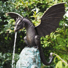 Garden Dragon Statue Fountain Dragon Ornament