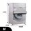Front Load Laundry Dryer Covers Washing Machine Cover Dustproof Home Storage Waterproof Case Sunscreen,M 3