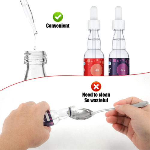 12 Pack Glass Dropper Compatible for Flavors Drops Accessories 2