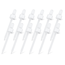 12 Pack Glass Dropper Compatible for Flavors Drops Accessories