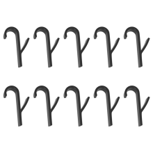 Kitchen Bathroom Hanger Clips Storage Racks Heated Towel Radiator Rail Clothes Scarf Hooks Holder B