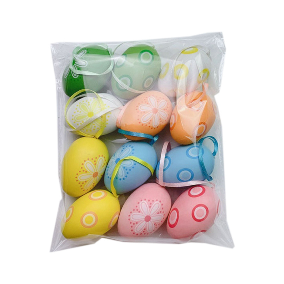 Saudism B Easter Diy Hand-Painted Eggs Kindergarten Coloring Toys Simulation