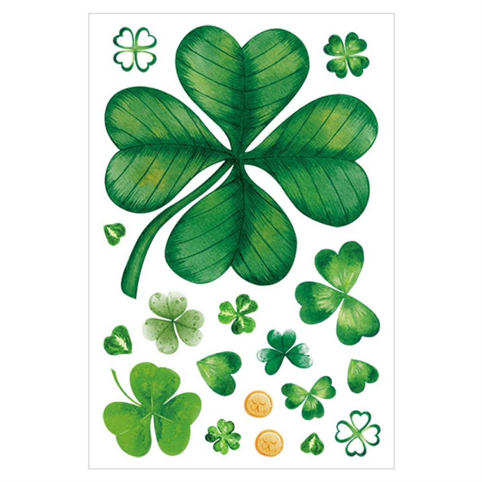 B Patricks Day Decorations Stickers, . 'S Window Clings Decor-image-OPC-PJSKMCR-NEW