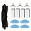 Steam iron Portable clothes steamer - silver insulation pad. 1