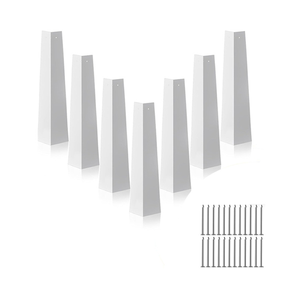 Aluminum Outside Siding Corner Silver-White Caps Smooth Finish 24 Nails Included for Mobile Home House-image-OPC-PJSKNTY-NEW