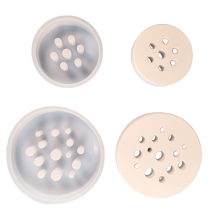 Honeycomb Round Pen Holder Making Mold Flower Arrangement Bucket Plaster Cement