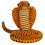 Stuffed Animal Cobra Snake Plush Python Doll Prank Prop Party Decoration Gift Yellow 1