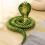 Stuffed Animal Cobra Snake Plush Python Doll Prank Prop Party Decoration Gift Yellow 3