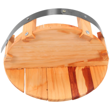 Hand Crafted Liquor Bottle Display Wall Mounted, Vintage Round Wooden Whiskey Shelf, Wine Rack Mounted