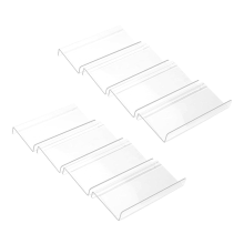 8pcs Clear Acrylic Spice Drawer Organizer,Seasoning Jars Drawers Insert,Kitchen Rack Tray for